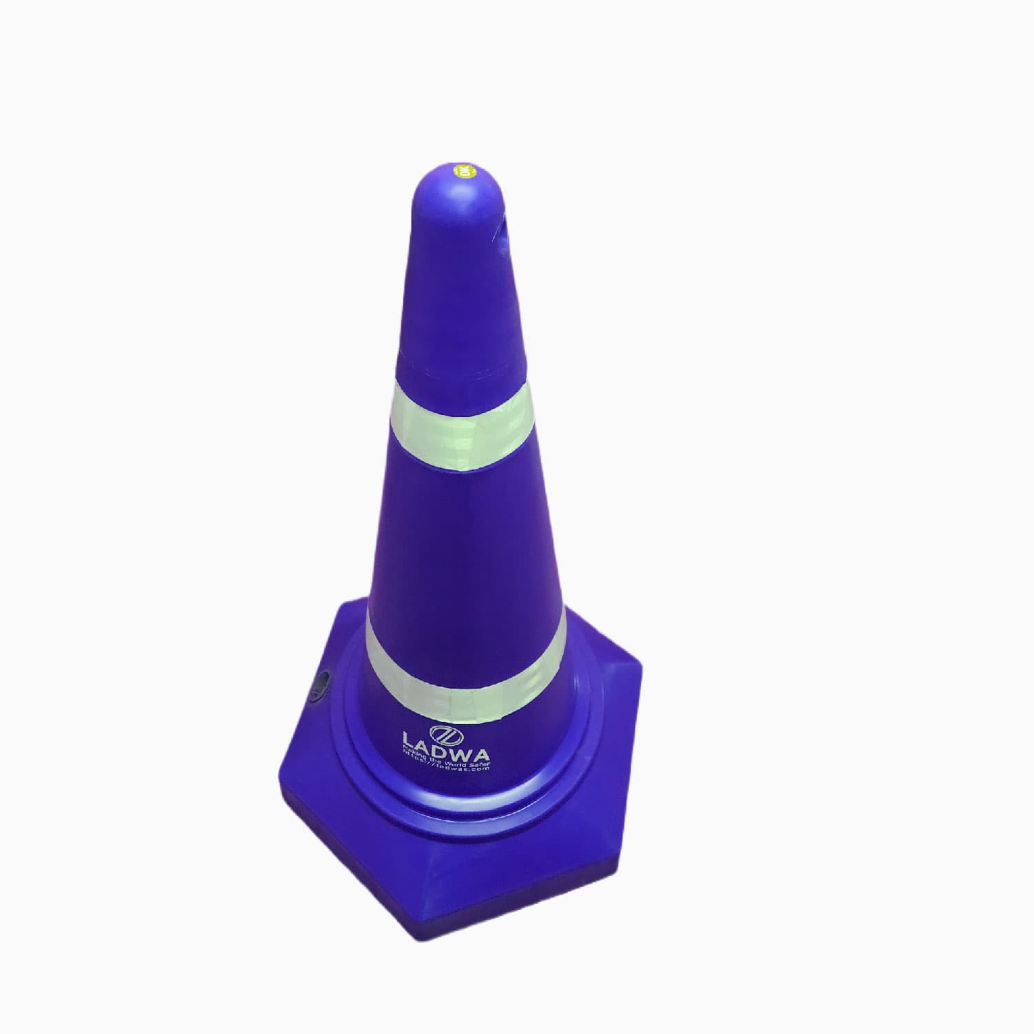 LADWA Safety Cones - Round Top-Hexa Base -Blue-4.0 Kg 750mm
(Pack -4) view 2