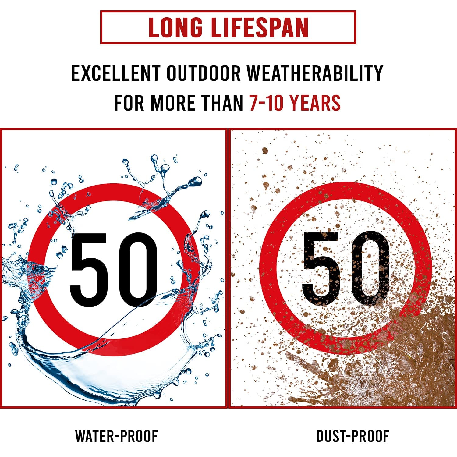 LADWA Circle Signage 600mm - Speed Limit Mandatory view 3