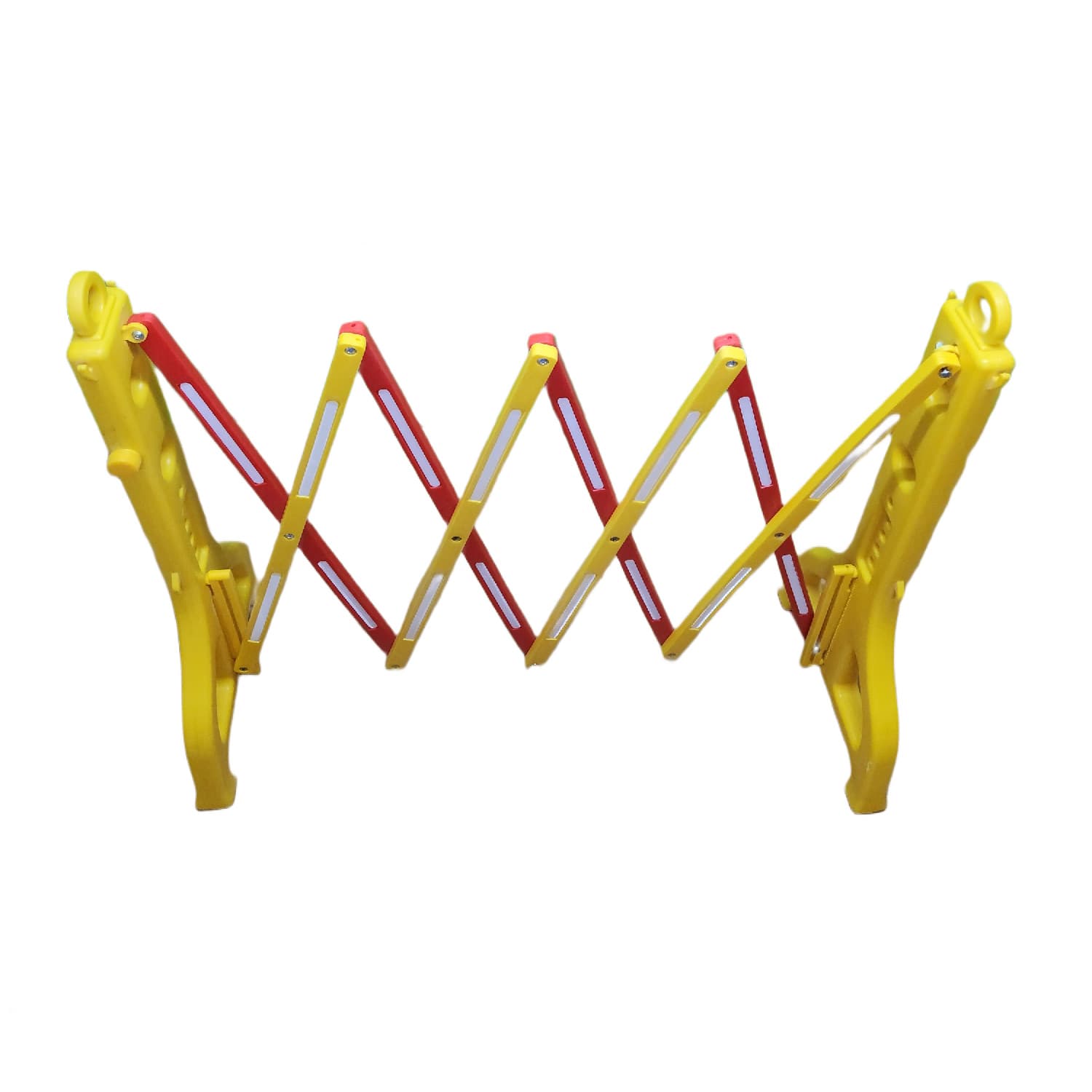 LADWA Traffic Barricades - Ladwa-Yellow-Plastic-Extendable view 2