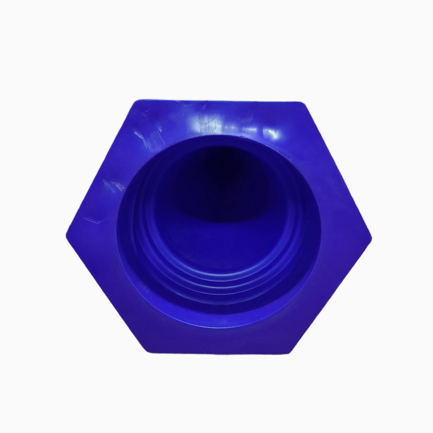 LADWA Safety Cones - Round Top-Hexa Base -Blue-4.0 Kg 750mm
(Pack -4) view 5