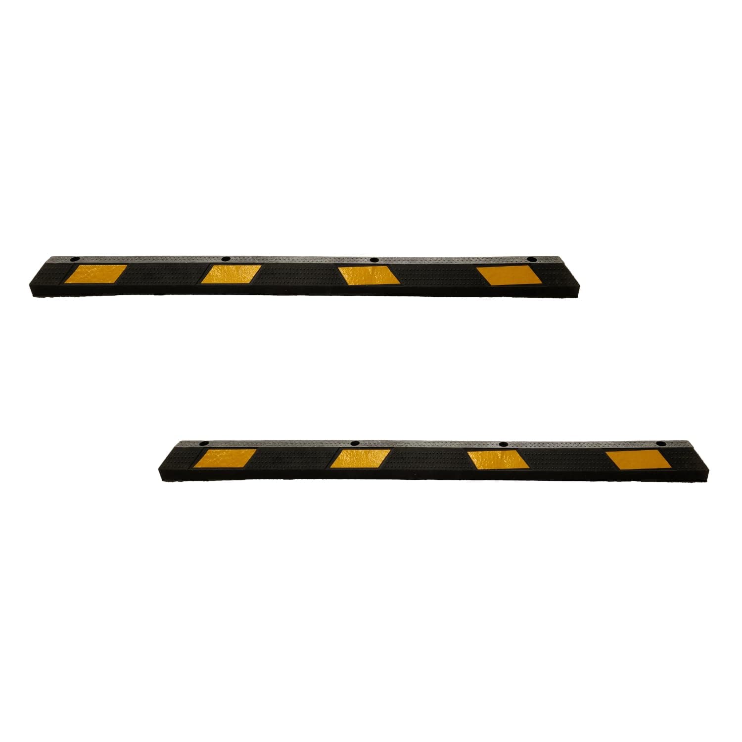 LADWA Enhanced Parking Safety Heavy Duty Car Stopper Big Pack Of-2