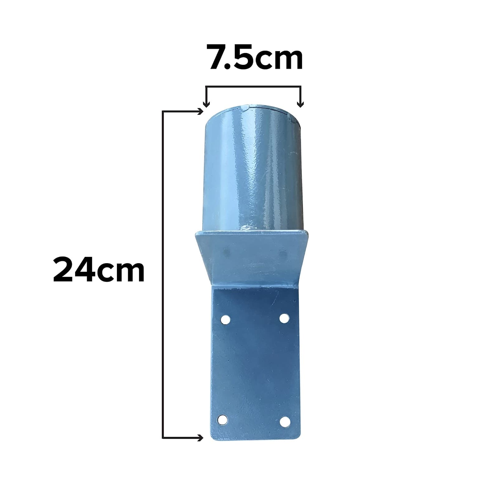 Ladwa Safety 32Inch & 40 Inch Convex Mirror Wall Fixing 3 Inch Clamp with Fixing Screw & Ghatta (Pack 1) view 4