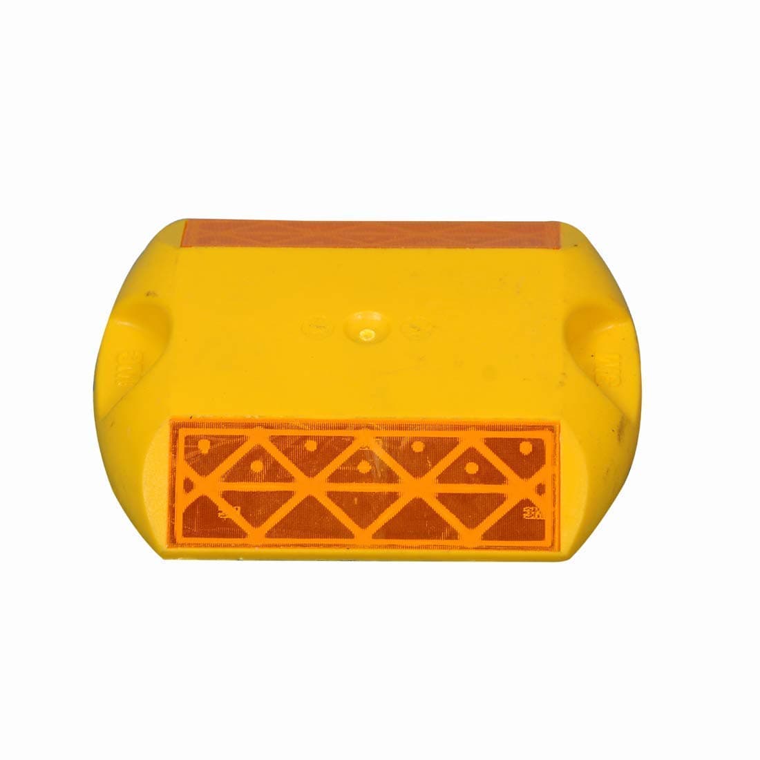 LADWA 3M Reflector Plastic Road Stud cateye (Yellow) view 2