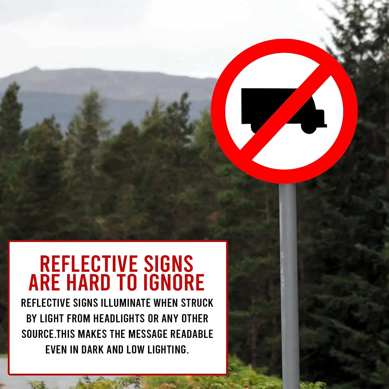 LADWA Circle Signage 600mm - Limit Mandatory view 5