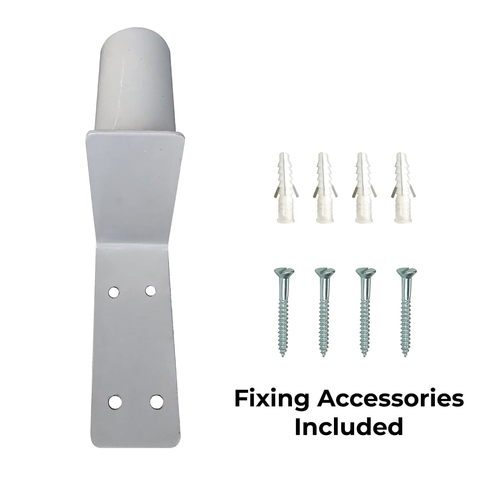 Ladwa Safety 18 Inch Convex Mirror & 2 Inch Wall Fixing Clamp With Fixing Screw & Ghatta view 2