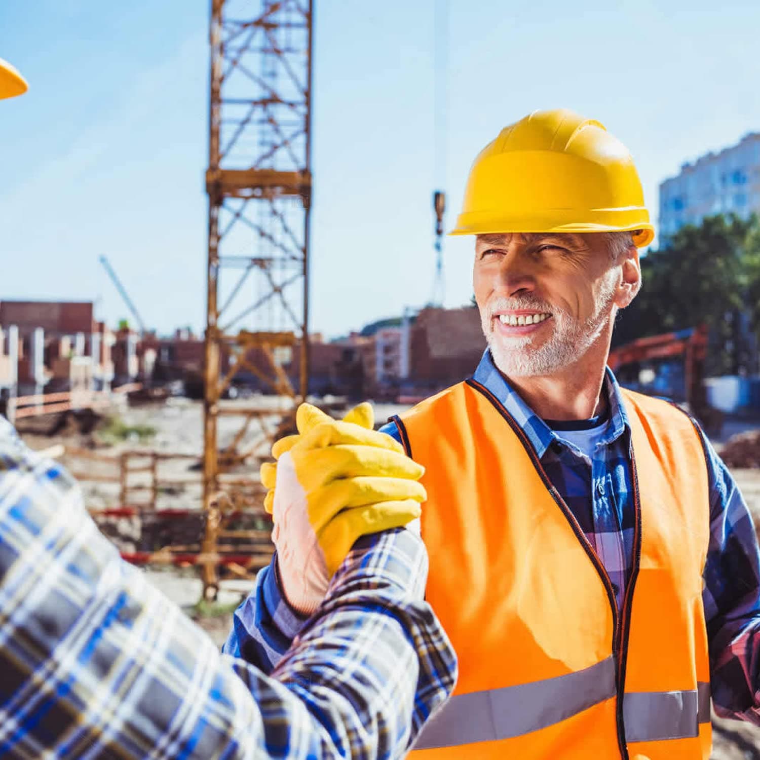 LADWA Yellow Heavy Duty Safety Director Helmet Head Protection for Outdoor Work Head Safety Hat with ISI Mark (Pack of 20) view 4