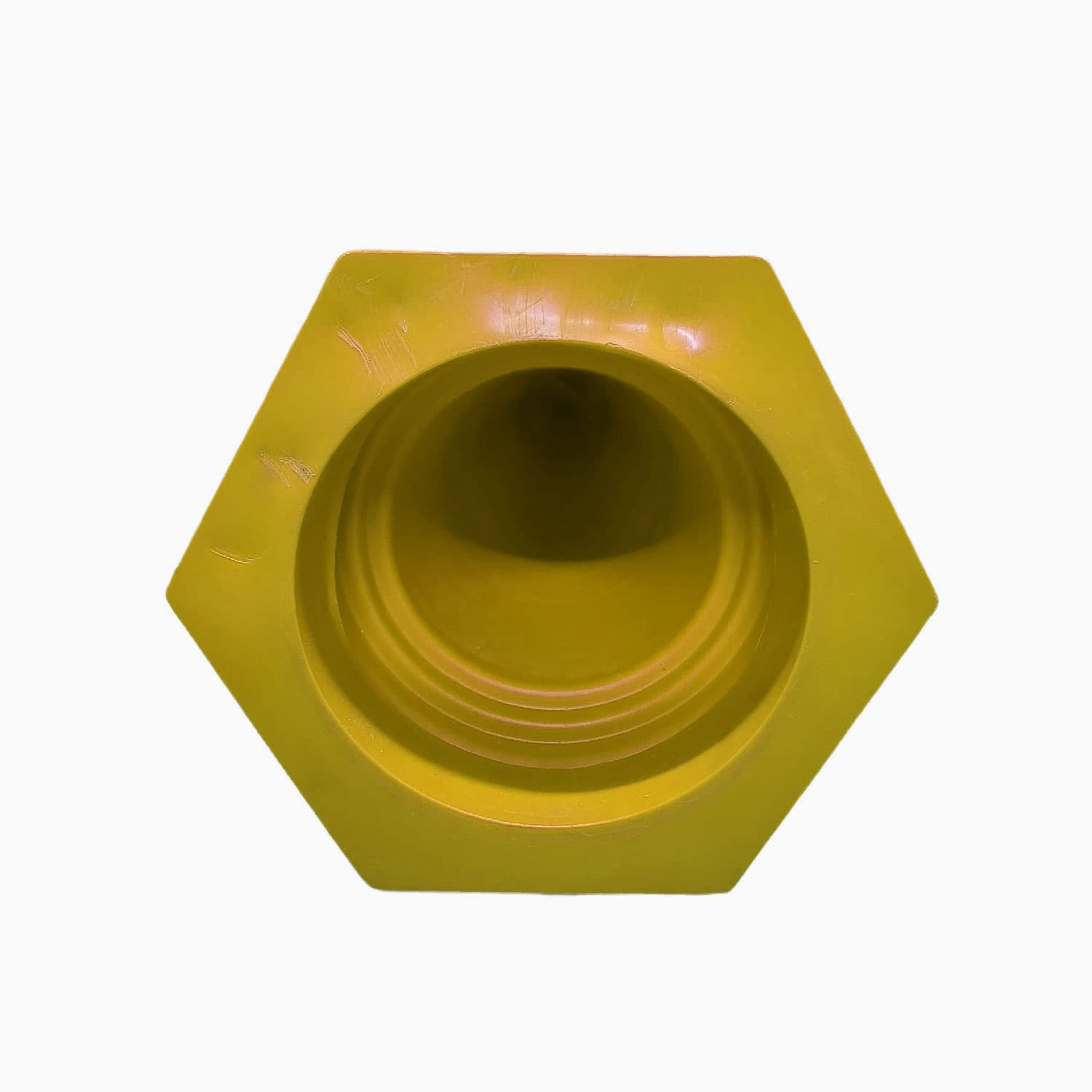 LADWA Safety Cones - Round Top-Hexa Base -Yellow-4.0 Kg 750mm
(Pack -1) view 5