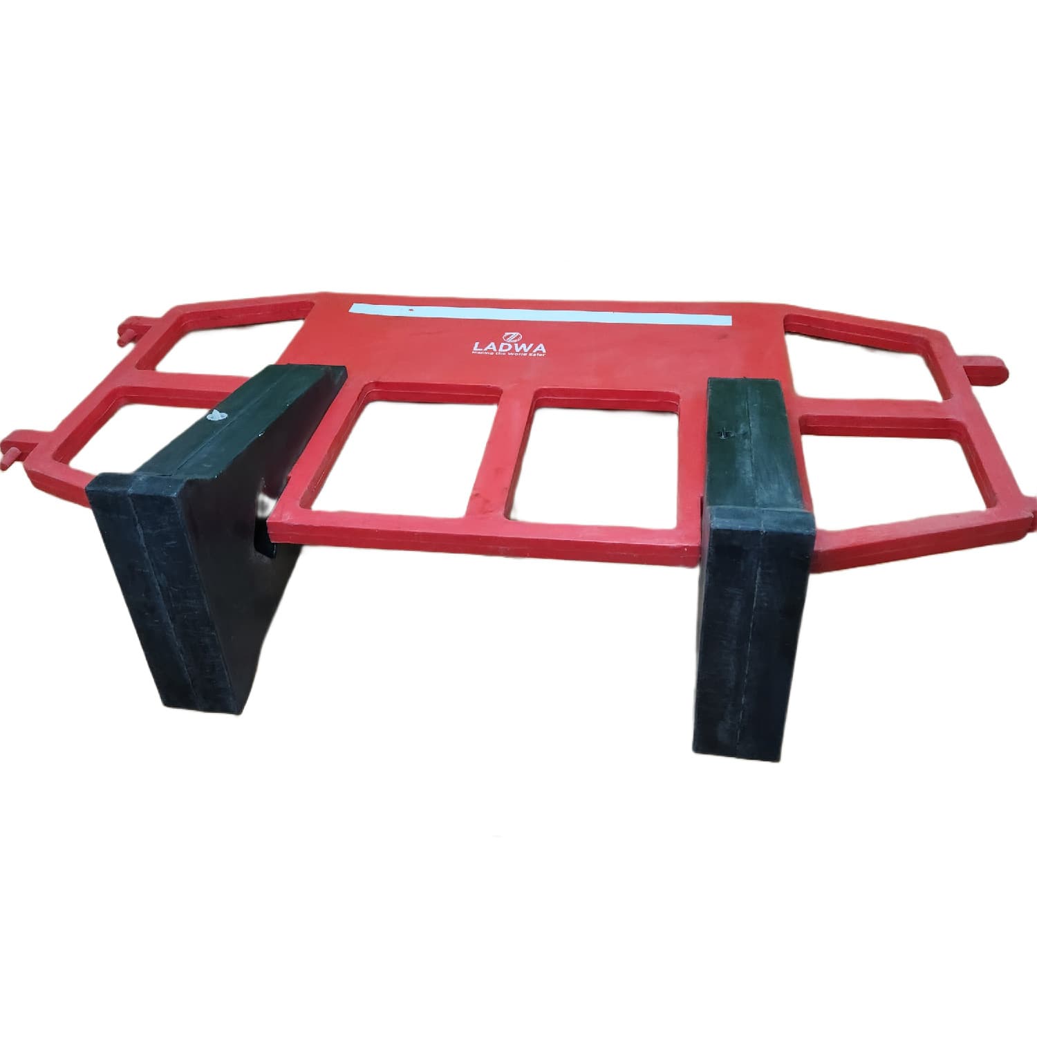 3PC Fencing Traffic Barricade red view 4