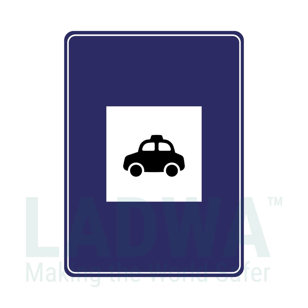 LADWA Informative Signage - Taxi Stand