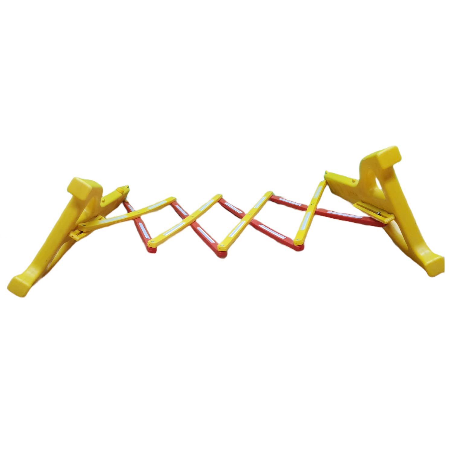 LADWA Traffic Barricades - Ladwa-Yellow-Plastic-Extendable view 3