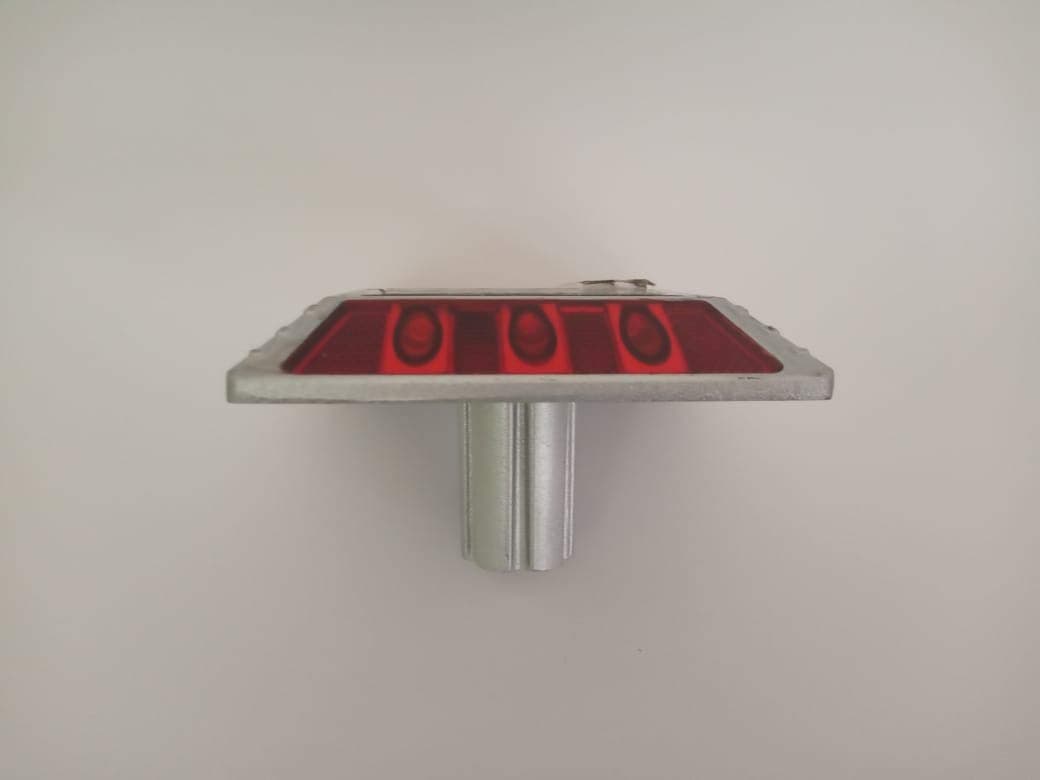 LADWA Aluminium Red Solar Road Stud With Shank - P2 view 5