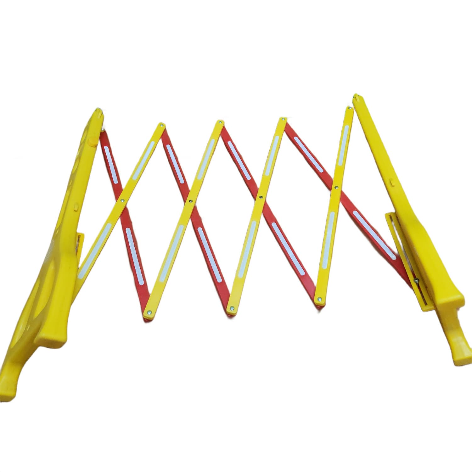 LADWA Traffic Barricades - Ladwa-Yellow-Plastic-Extendable view 5