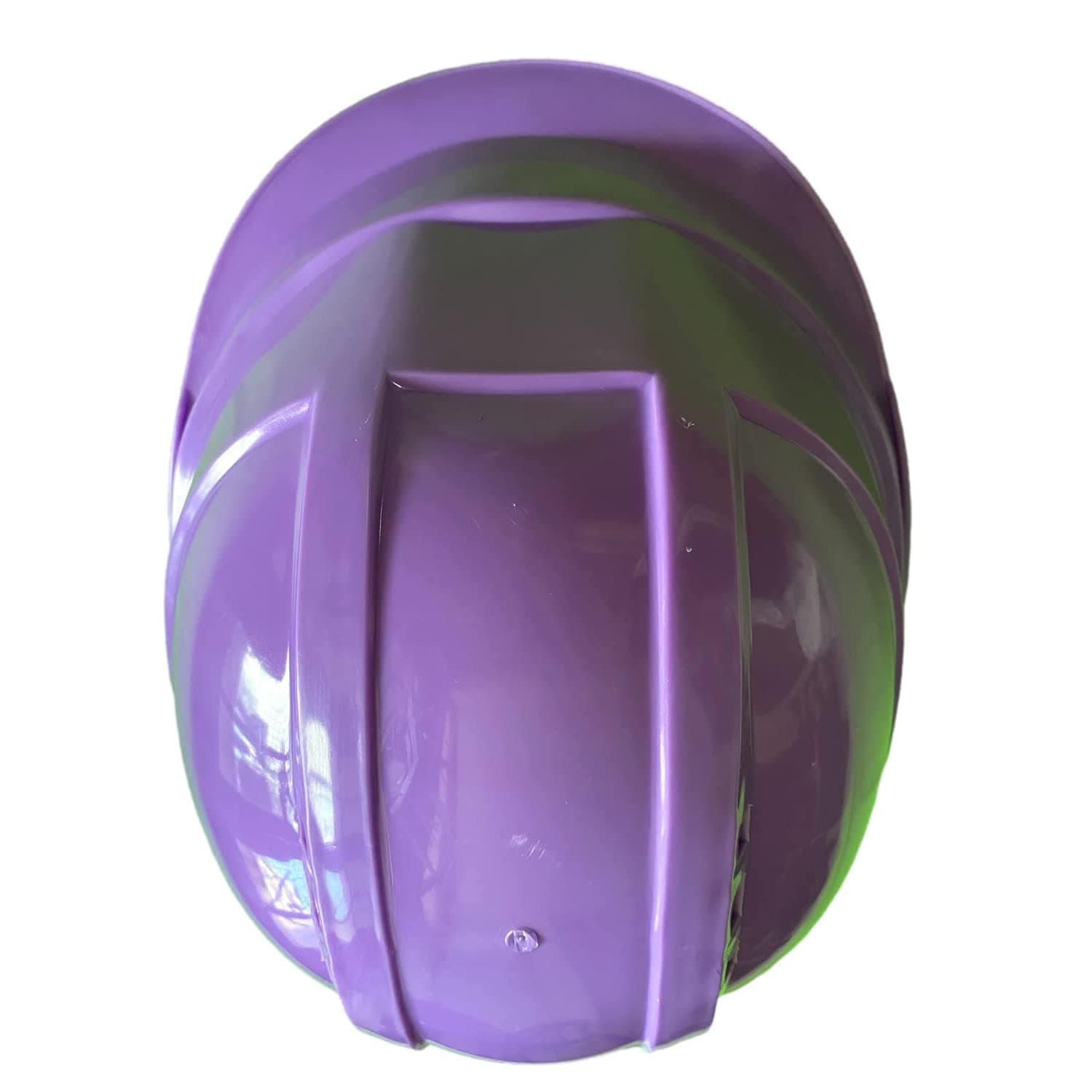LADWA Purple Heavy Duty Safety Director Helmet Head Protection for Outdoor Work Head Safety Hat with ISI Mark (Pack of 2)