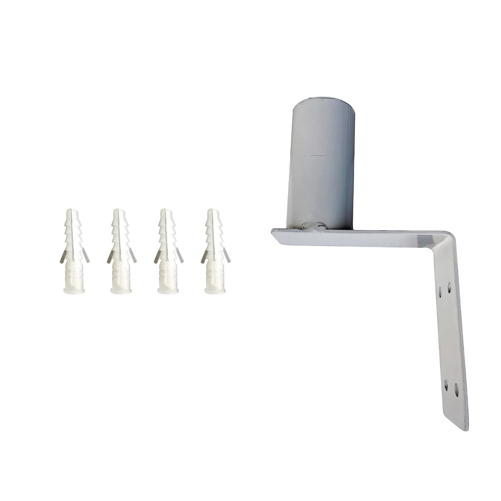 Ladwa Safety 18Inch & 24 Inch Convex Mirror Wall Fixing 2 Inch Clamp with Fixing Screw & Ghatta ( Pack of 1 ) view 3