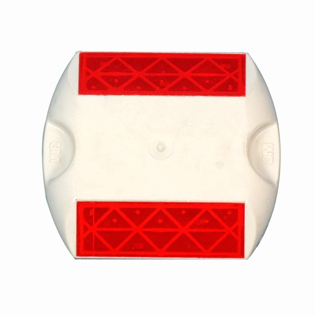 LADWA 3M Reflector Plastic Road Stud cateye (Red & White) view 2