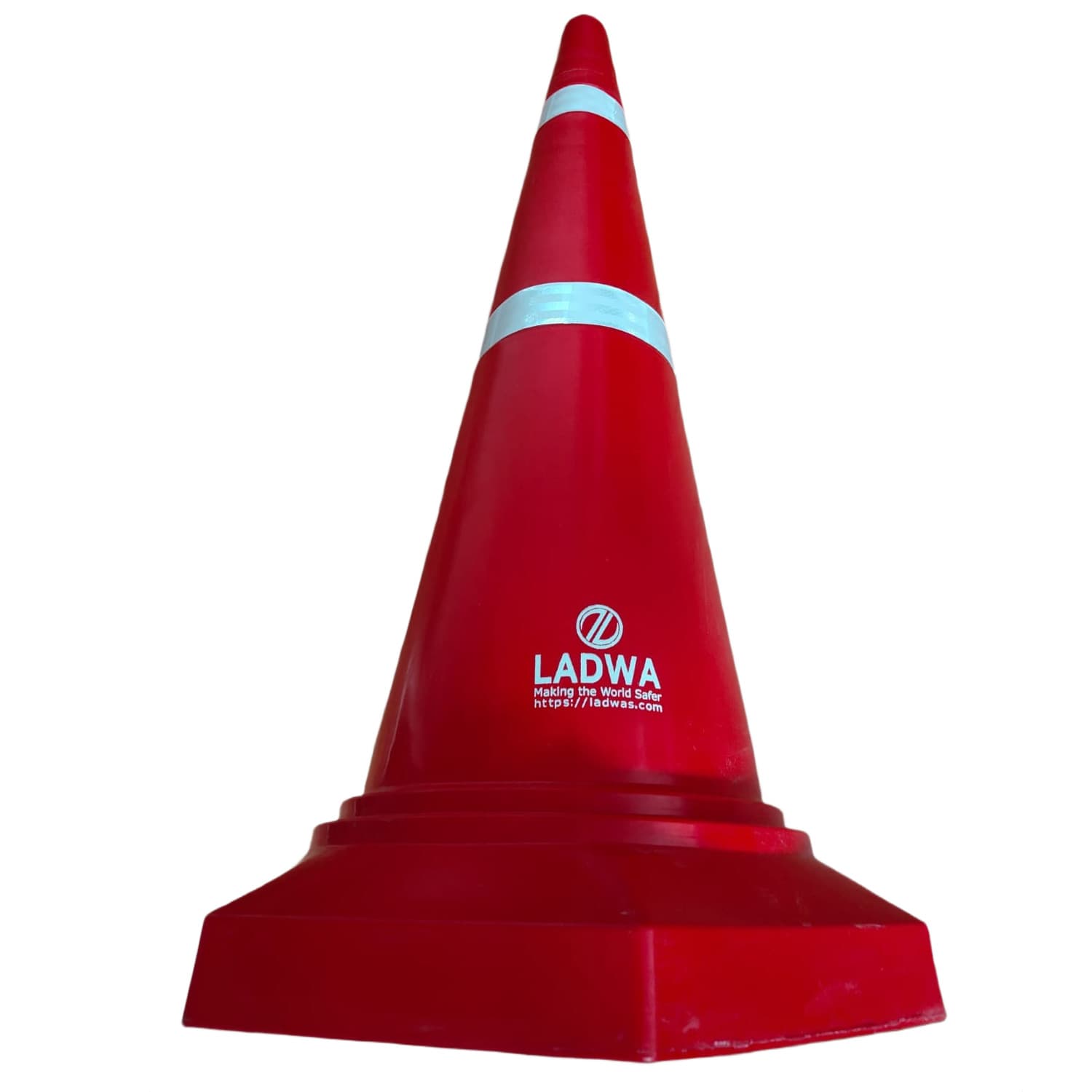 LADWA Safety Cones - Round Top-Hexa Base -Red-4.0Kg 750mm
(Pack -4) view 5