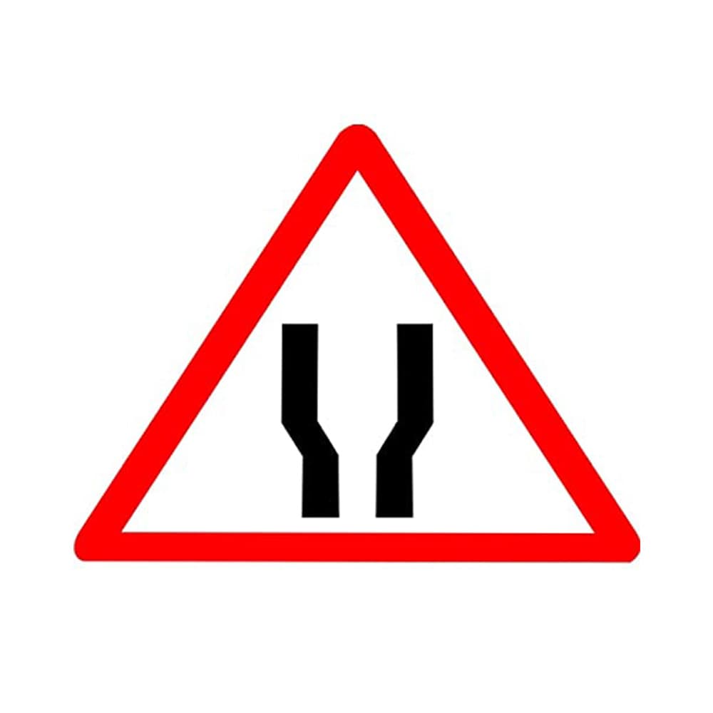 LADWA Triangle Signage 600mm - Road Widens