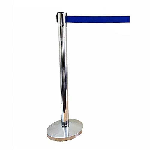 LADWA 202 grade Belt Post (Blue) | Stanchions | Belt Stanchions | Barrier Stanchions | Q Please (Q Manager) | Queue Manager | Crowd Manager | Pack of 1