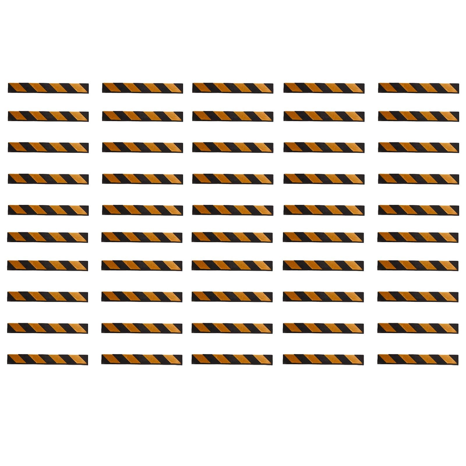 LADWA 1000mm, 20 Pieces Parking Safety Pillar Guard, Rubber Corner Bounce Shaped Guard with Yellow Reflective Tapes For High Visibility