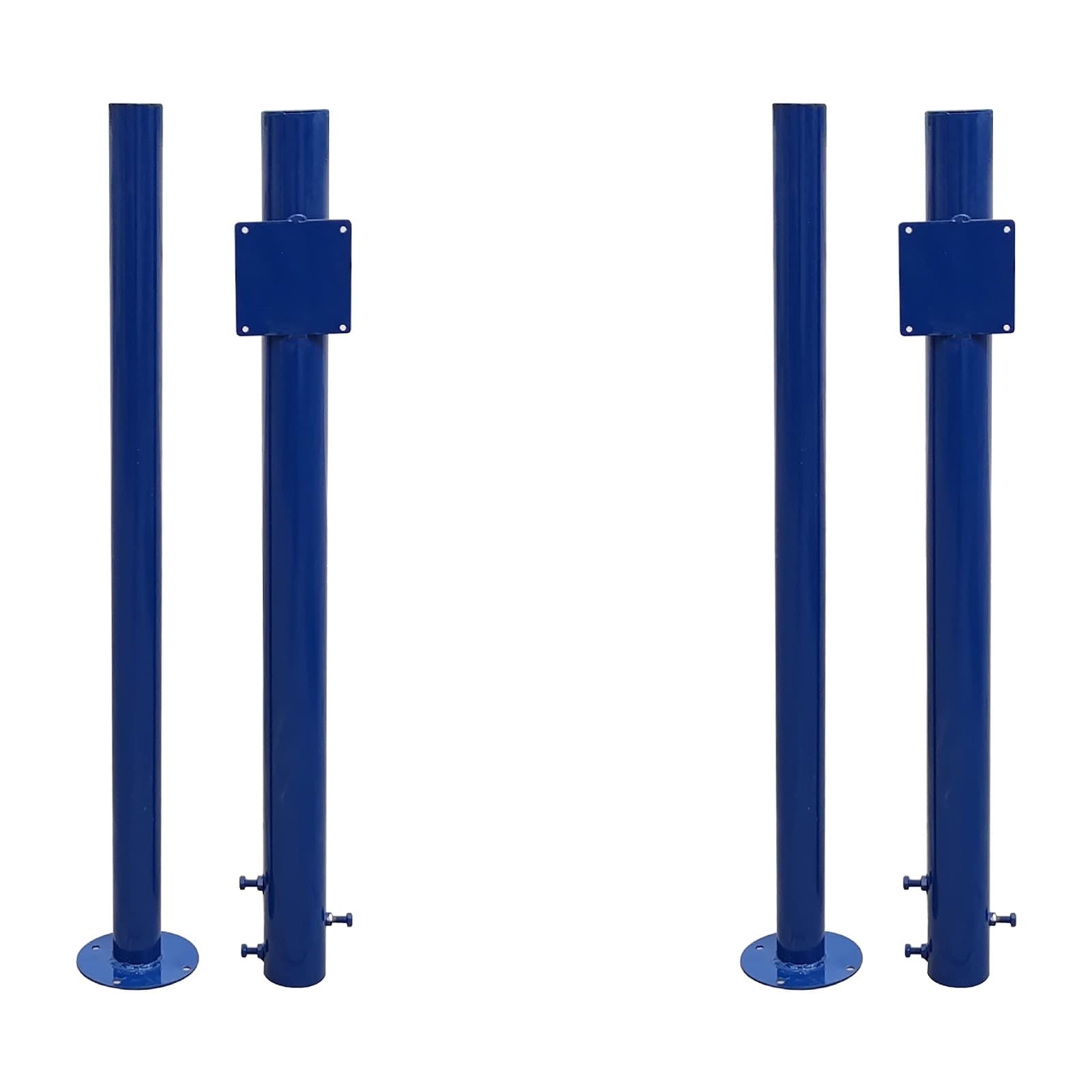 Ladwa Height Adjustable Grouting (Anchor Bolting) Blue Pole For Safety 32Inch, 40Inch Convex Mirror & Road/Other Signboards P-2