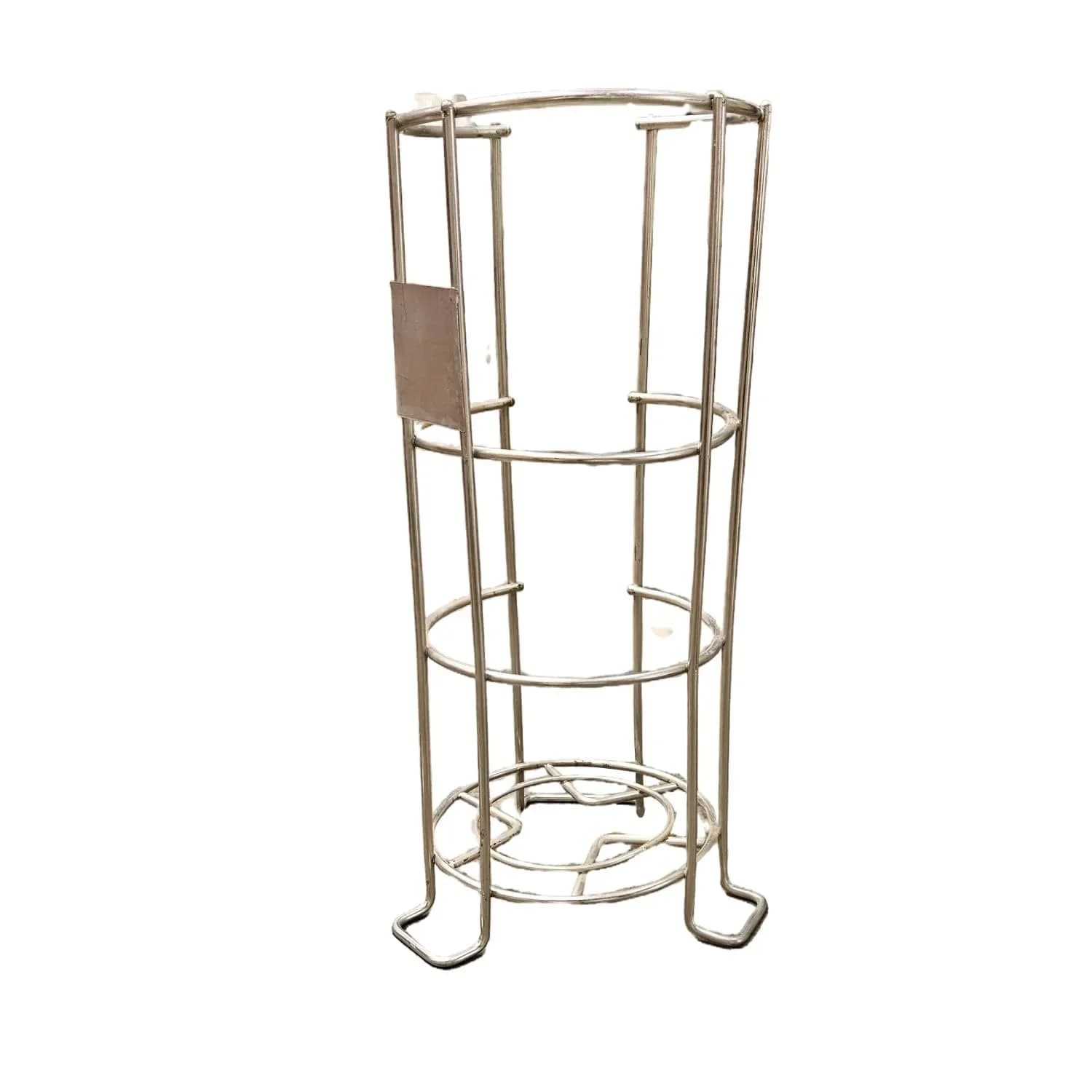 Stainless Steel Fire Extinguisher Stand BIG Size, Anti-Slip Base Heavy-Duty, Rust-Resistant St