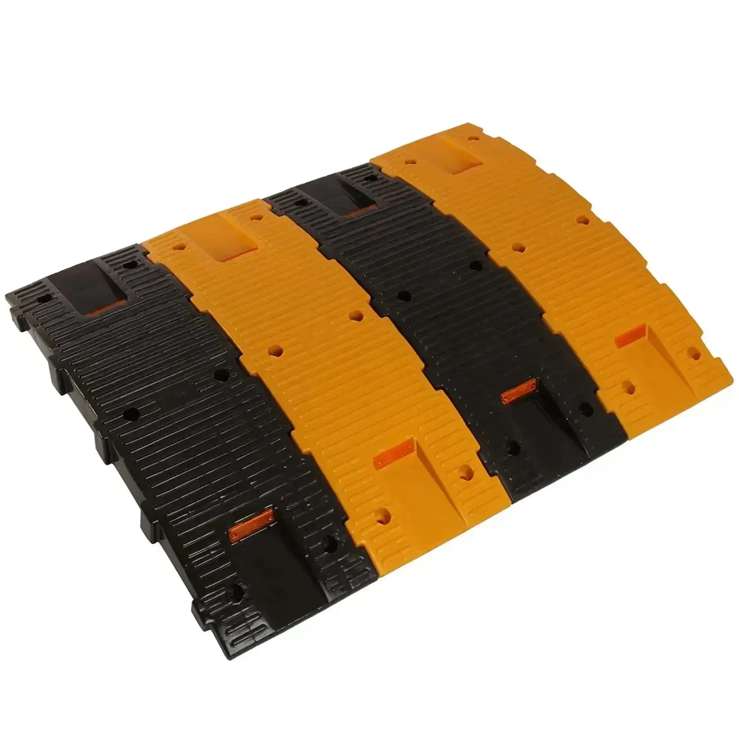 LADWA PVC Plastic Speed Breaker - 75mm-4Pcs