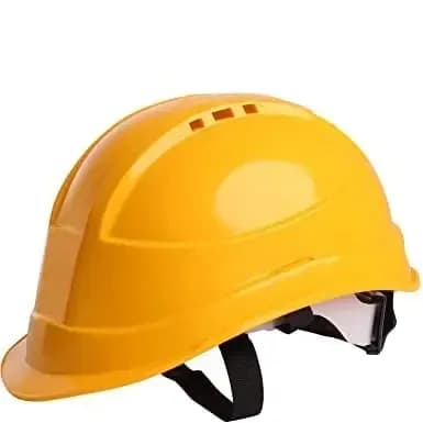LADWA Yellow Heavy Duty Safety Supervisor Helmet